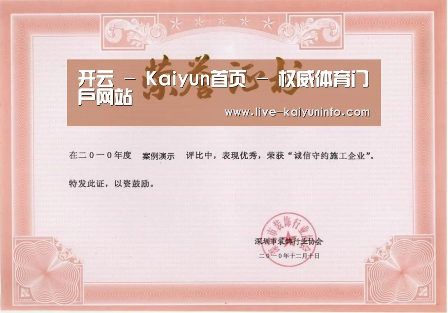 荣誉证书二(图1)